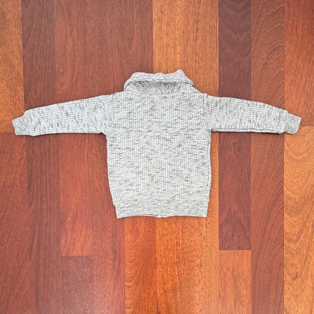 Sovereign Code Gray Kids Button-Up Sweater - Picture 6 of 8